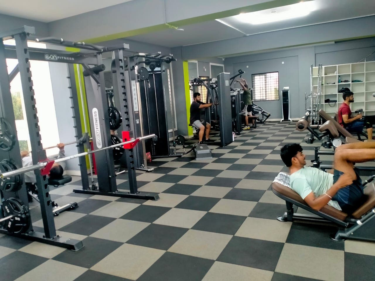 Members training at My Fitness Unisex Gym